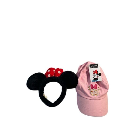 Walt Disney world Minnie ears and new hat - Picture 1 of 9